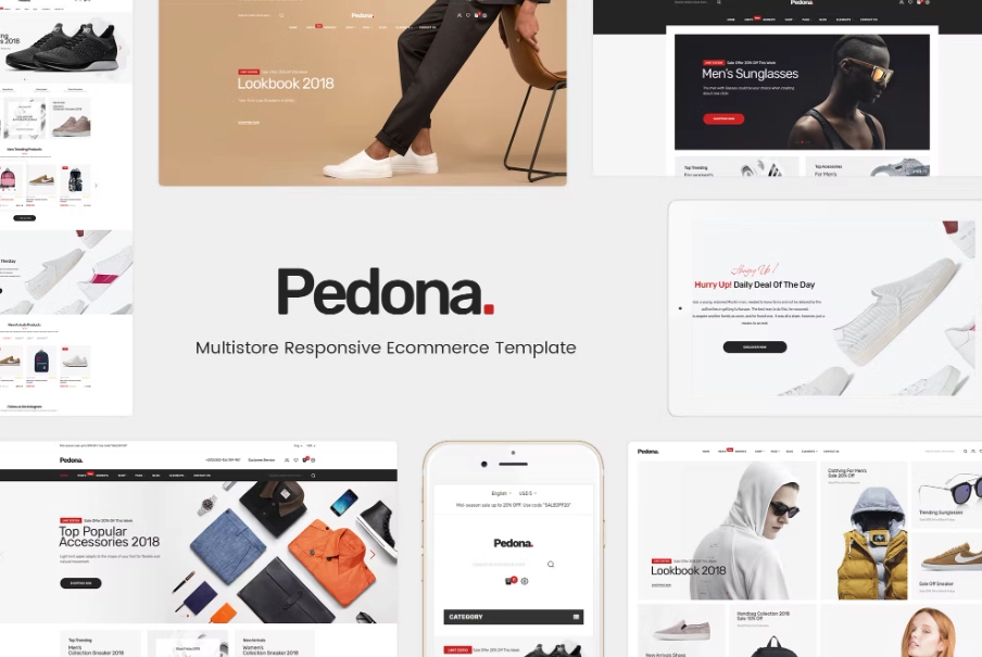 Pedona – Fashion & Sport Theme for WordPress
