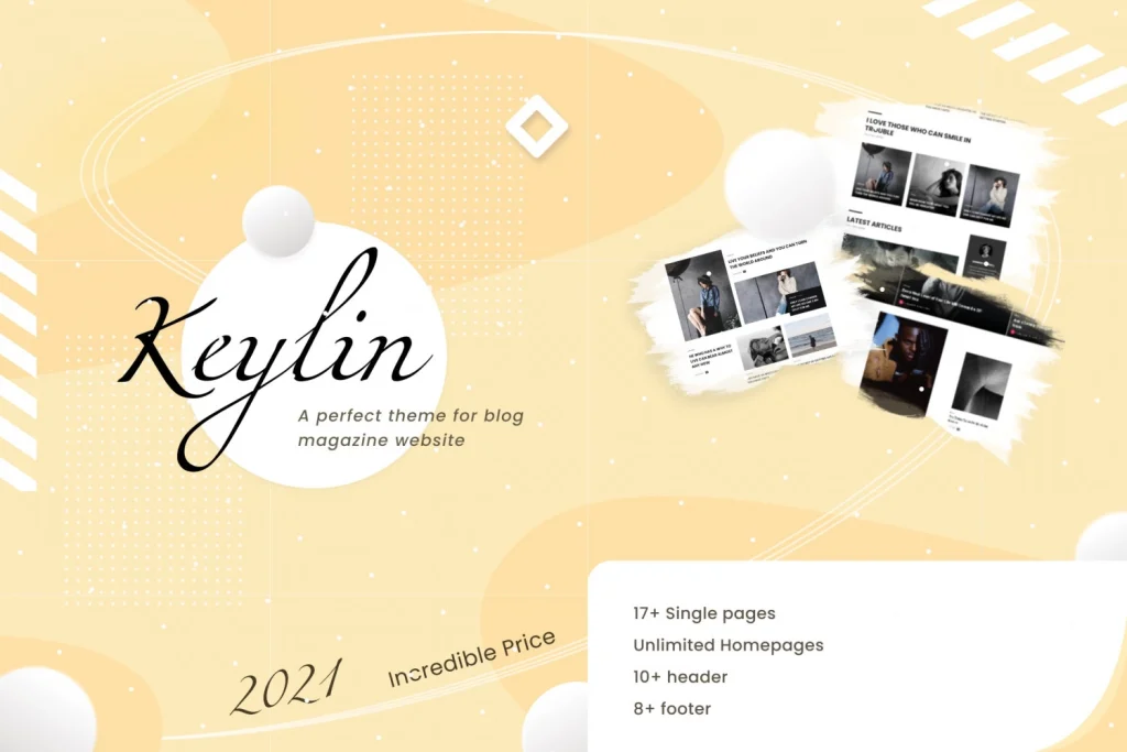 Keylin – WordPress Magazine and Blog Theme