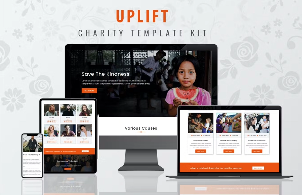 Uplift – Charity Template