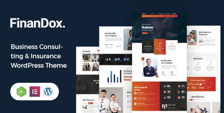 FinanDox – Business Consulting WordPress Theme