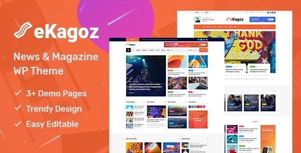 eKagoz – News Magazine WordPress Theme