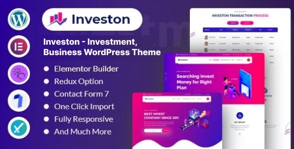 Investon – Investment & Business Consulting WordPress Theme
