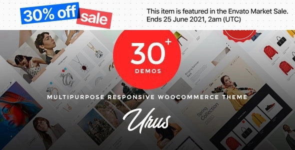 Urus – Multipurpose Responsive WooCommerce Theme