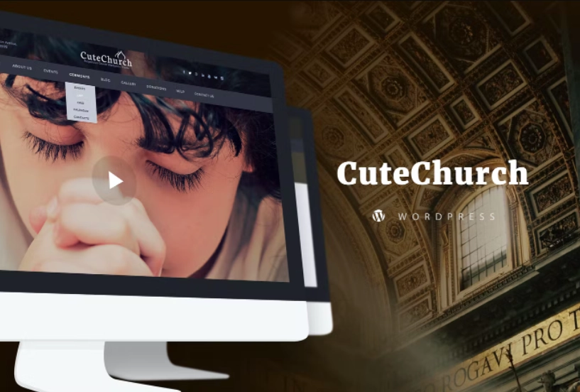 Church, Political, Municipal — CuteChurch WP Theme