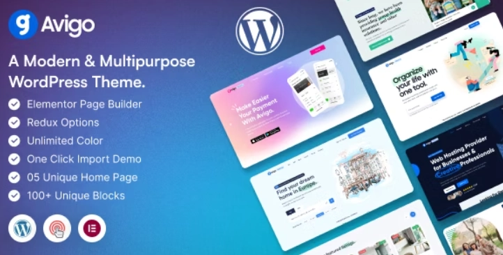 Avigo – Multipurpose Business WordPress Theme
