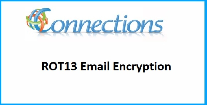 Connections Business Directory Extension – ROT13 Email Encryption