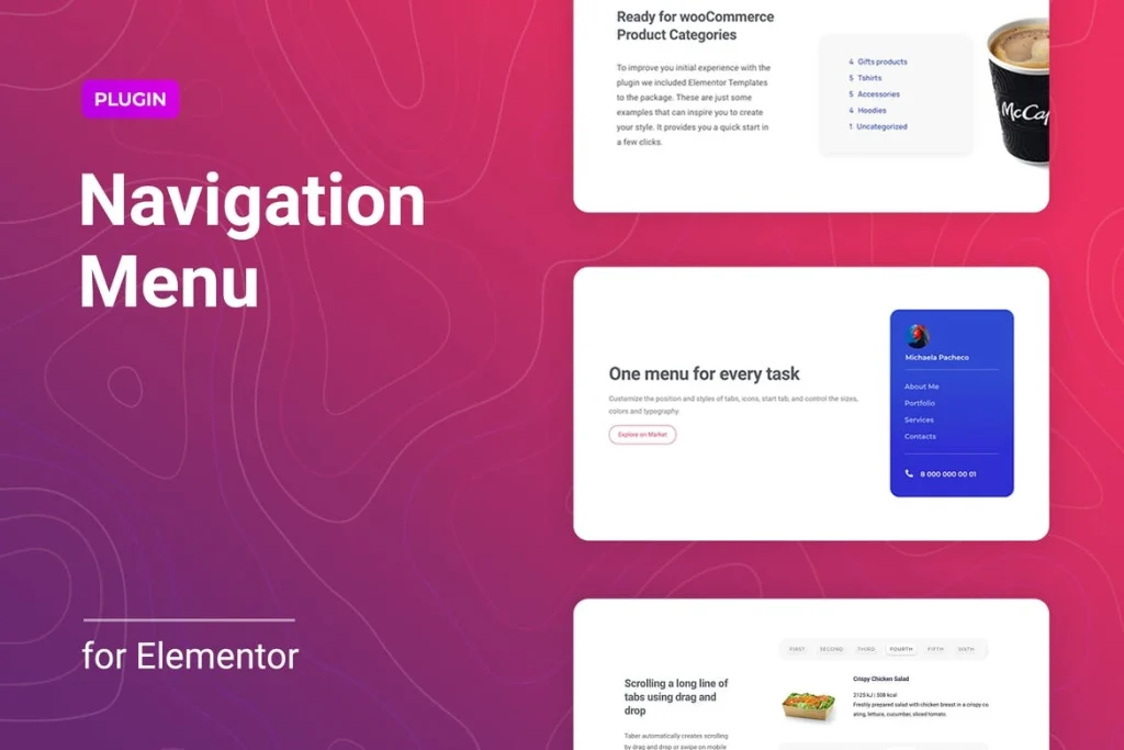 Menuar for Elementor