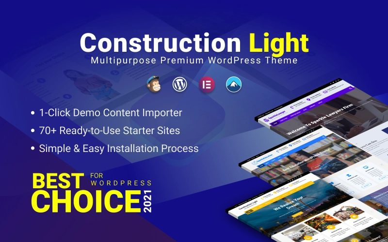 Construction Free – MultiPurpose WordPress Themes