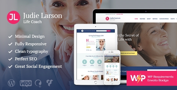 LifeCoach – Psychologist WordPress Theme