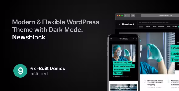 Newsblock News and Magazine Theme