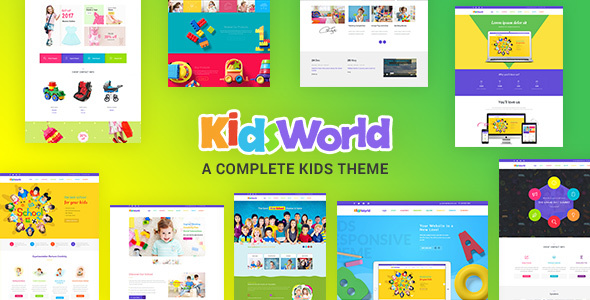 Kids Heaven – Children Education WordPress Theme