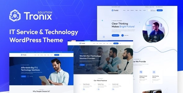 Tronix – IT Service And Technology WordPress Theme