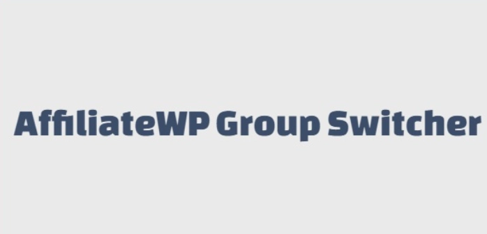 AffiliateWP – Group Switcher