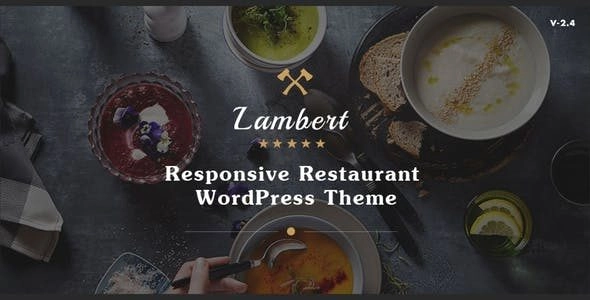 Lambert – Restaurant / Cafe / Pub WordPress Theme