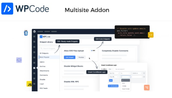 WPCode Multisite