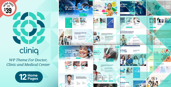 Cliniq – Doctor & Medical WordPress Theme