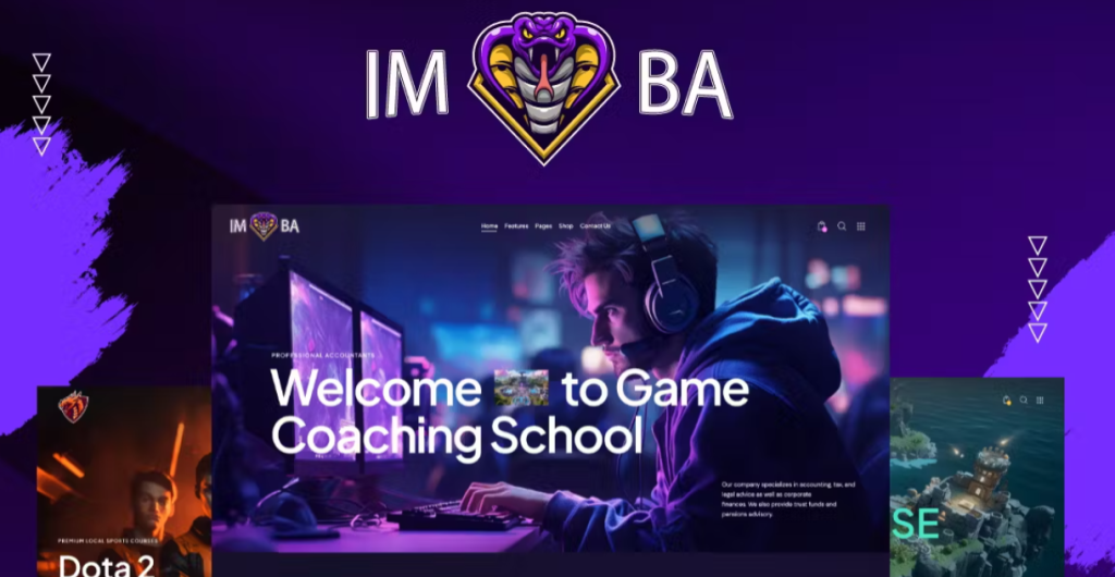 Imba Esports & Gaming Cyber WordPress