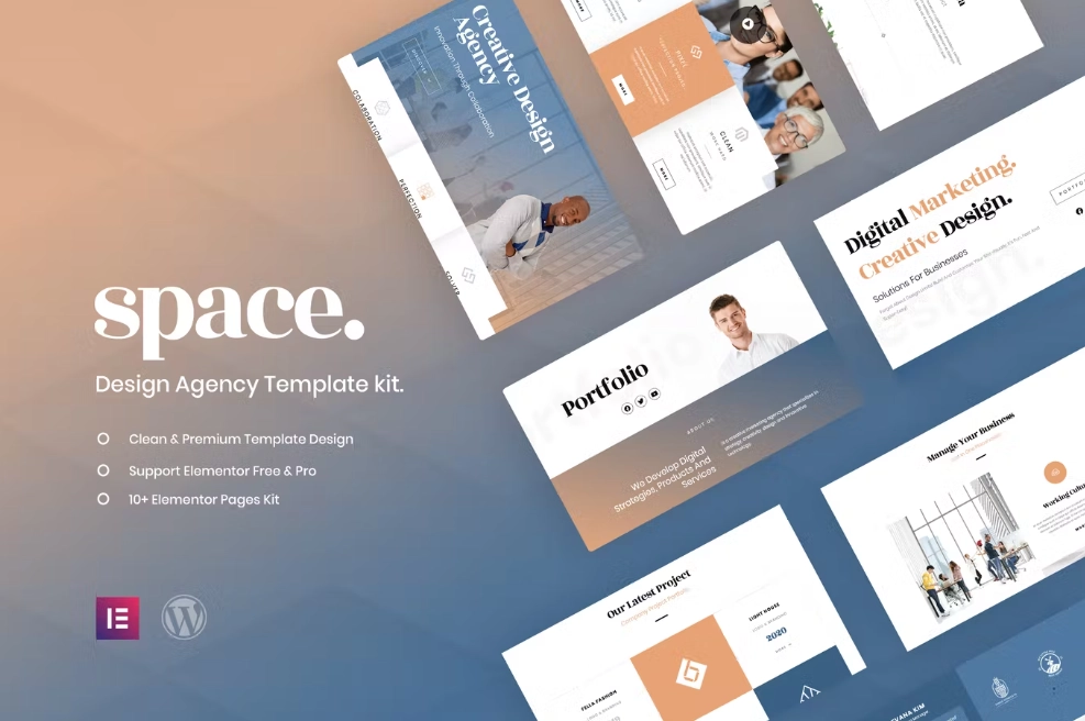 Space – Creative Agency Template
