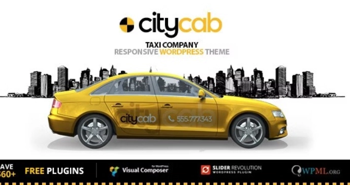 CityCab – Taxi Company WordPress Theme