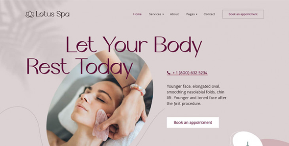 MotoPress Lotus Spa Theme