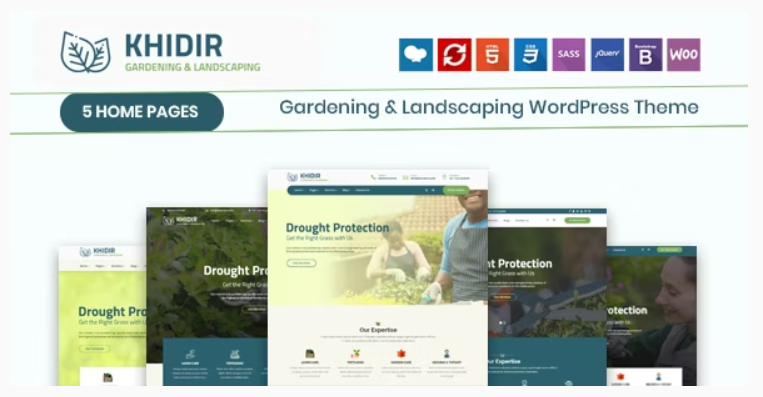 Khidir – Gardening & Landscaping WordPress Theme