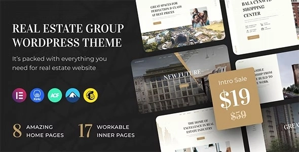 Reland – Real Estate Group WordPress Theme + RTL