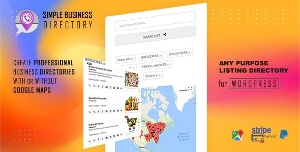 Simple Business Directory – Pro