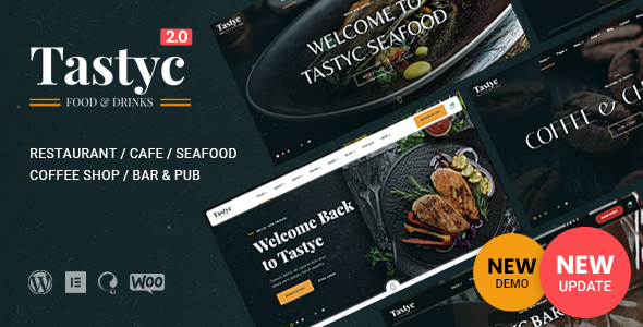Tastyc – Cafe Restaurant Theme