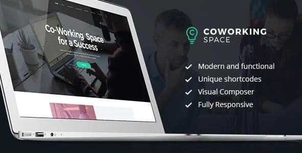 Coworking – Open Office & Creative Space WordPress Theme