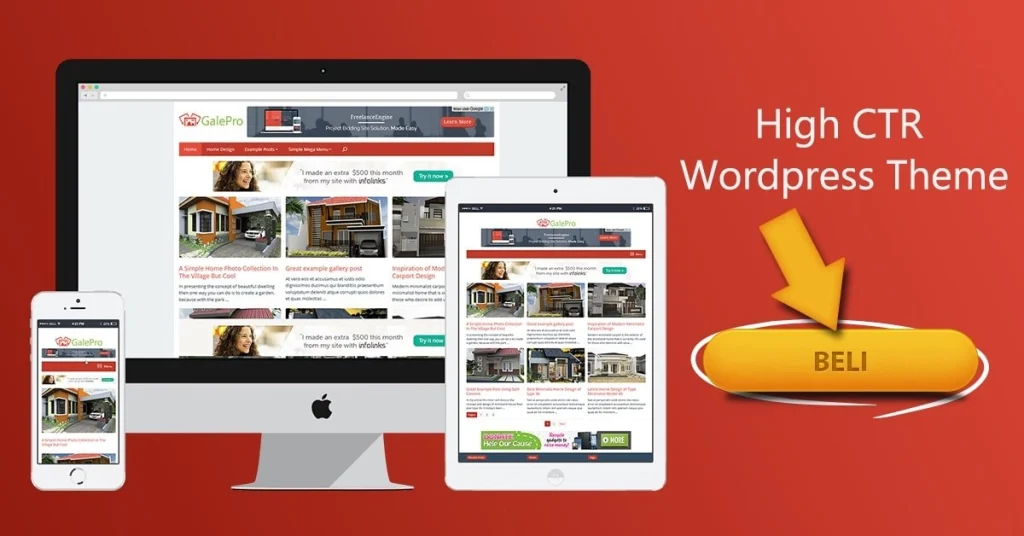 Galepro WordPress Theme
