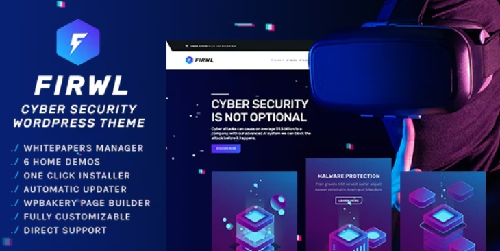 Firwl – Cyber Security WordPress Theme