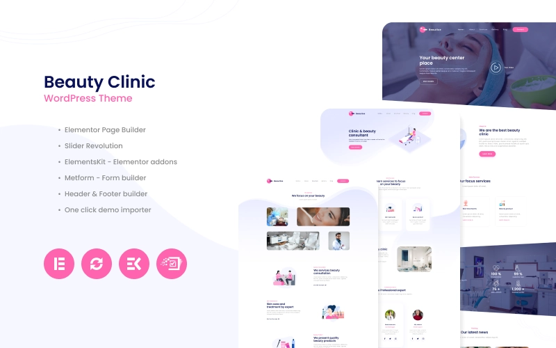 Beautice – Beauty Clinic WordPress Theme
