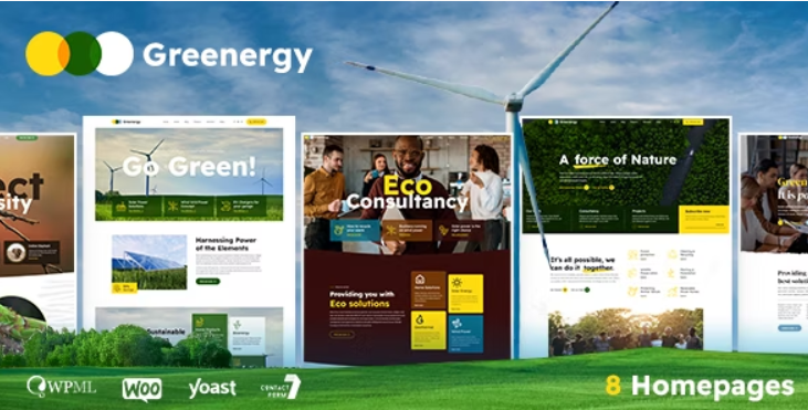 Greenergy – Ecology & Environment WordPress Theme