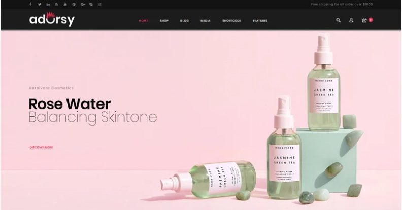 Adorsy – Fashion Accessories WooCommerce Theme