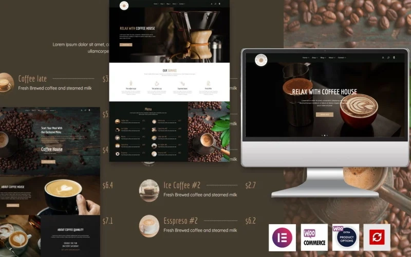 Coffee House – The Elementor Coffee WordPress Theme