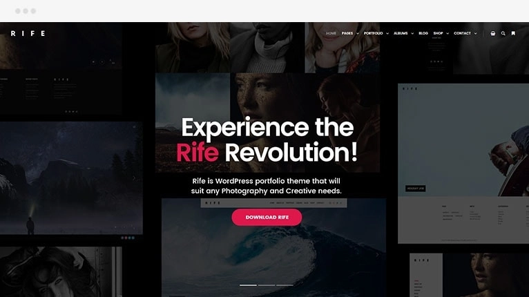 Rife Pro – Creative WP Theme​​