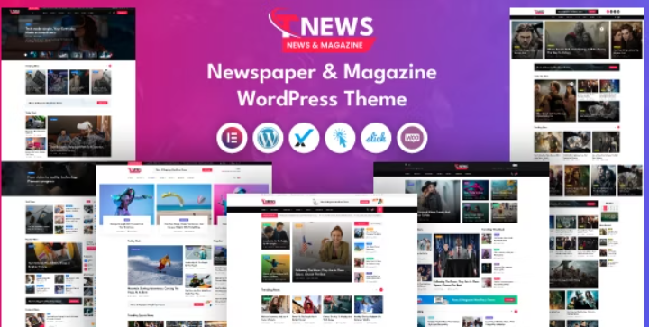 TNews – News & Magazine WordPress Theme