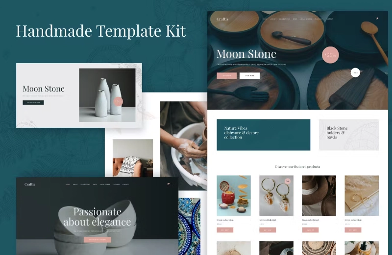 Craftis – Handcraft & Artisan Elementor Template