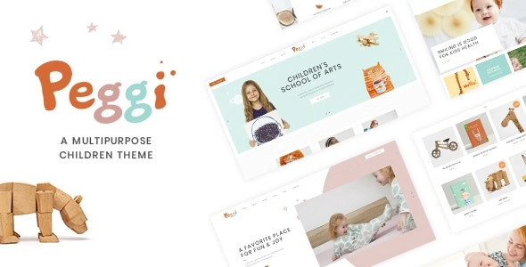Peggi – Multipurpose Children Theme