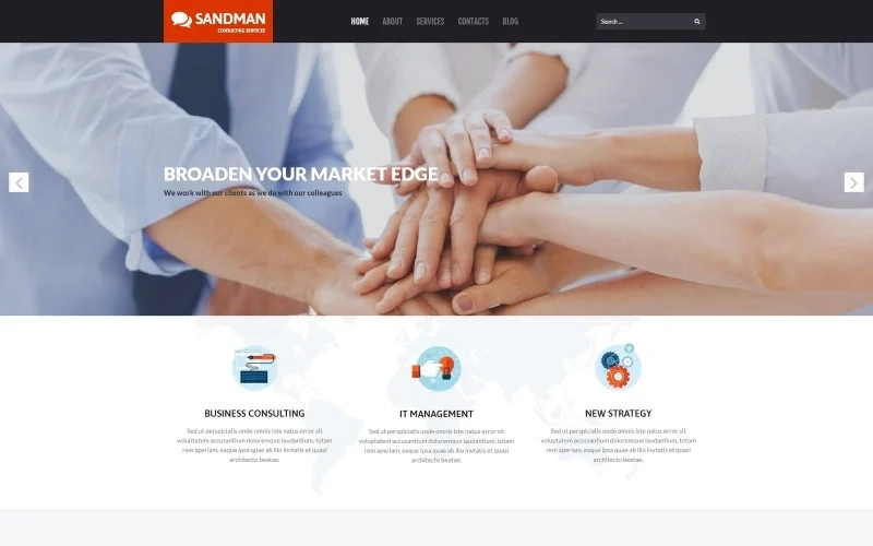 Sandman – Business Multipurpose Modern WordPress Elementor Theme WordPress Theme