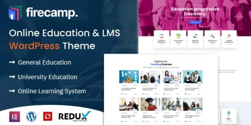 Firecamp – Education WordPress Theme