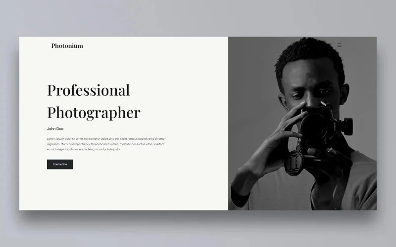 Photonium – Photographer Portfolio WordPress Theme WordPress Theme