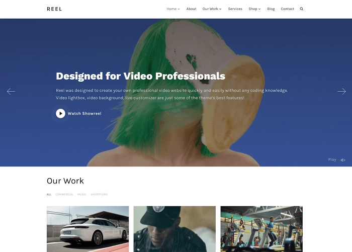 Reel – WPZoom WordPress Theme