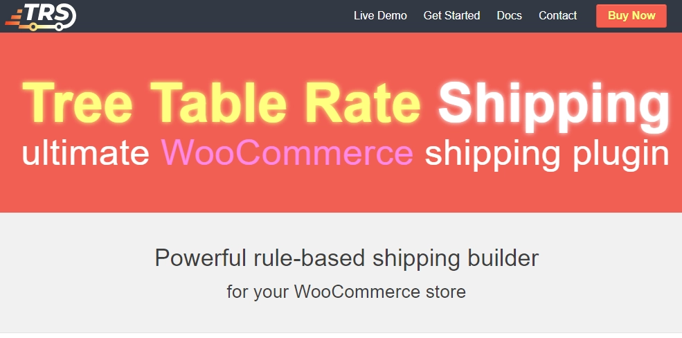 WooCommerce Tree Table Rate Shipping