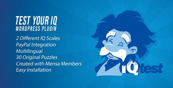 Test Your IQ WordPress Plugin