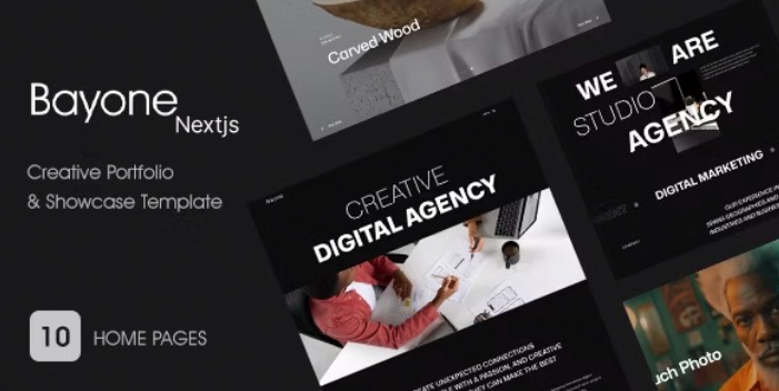 Bayone – Creative Agency & Portfolio WordPress Theme