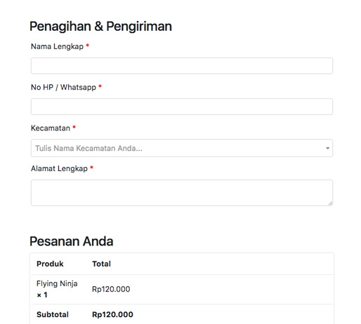 WPBisnis – WooCommerce Indo Ongkir