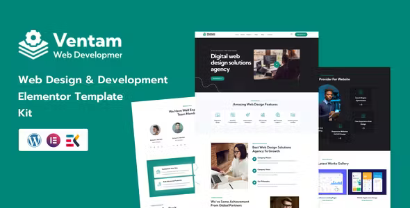 Ventam Web Design Elementor Template Kit