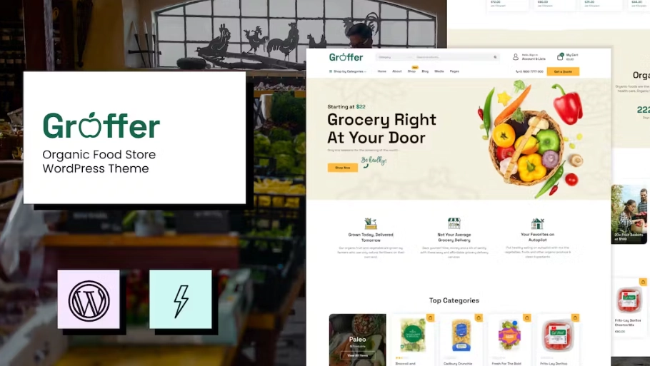 Groffer – Organic Food Store Theme