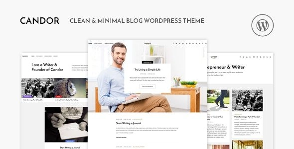 Candor – Responsive WordPress Blog Theme